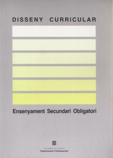 DISSENY CURRICULAR ENSENYAMENT SECUNDARI OBLIGATOR | 9788439311737 | Galatea Llibres | Librería online de Reus, Tarragona | Comprar libros en catalán y castellano online