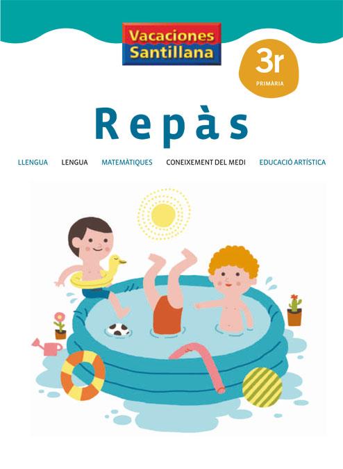 REPÀS 3 PRIMARIA. VACACIONES SANTILLANA | 9788484355366 | Galatea Llibres | Librería online de Reus, Tarragona | Comprar libros en catalán y castellano online