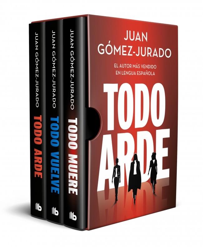 ESTUCHE TODO ARDE (CONTIENE: TODO ARDE | TODO VUELVE | TODO MUERE) | 9791387652241 | GÓMEZ-JURADO, JUAN | Galatea Llibres | Librería online de Reus, Tarragona | Comprar libros en catalán y castellano online