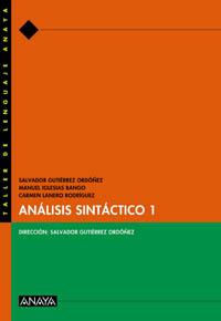 ANALISIS SINTACTICO 1 | 9788466716062 | GUTIERREZ, SALVADOR | Galatea Llibres | Librería online de Reus, Tarragona | Comprar libros en catalán y castellano online
