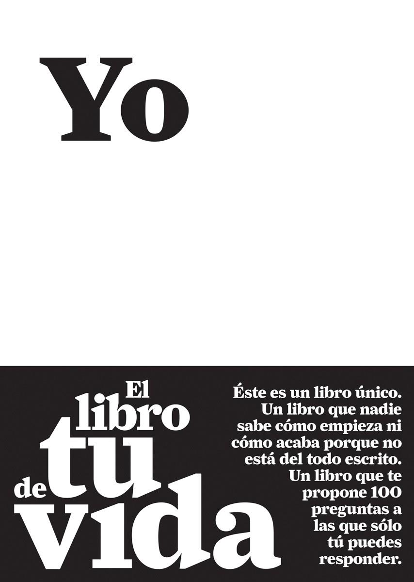YO. EL LIBRO DE TU VIDA | 9788484289111 | Galatea Llibres | Llibreria online de Reus, Tarragona | Comprar llibres en català i castellà online