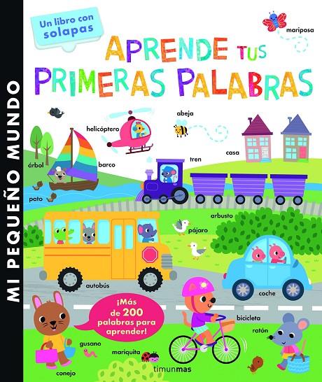 APRENDE TUS PRIMERAS PALABRAS. PEQUEÑO MUNDO | 9788408147855 | Galatea Llibres | Librería online de Reus, Tarragona | Comprar libros en catalán y castellano online
