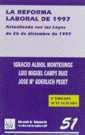 REFORMA LABORAL DE 1997, LA | 9788480026000 | ALBIOL MONTESINOS | Galatea Llibres | Llibreria online de Reus, Tarragona | Comprar llibres en català i castellà online