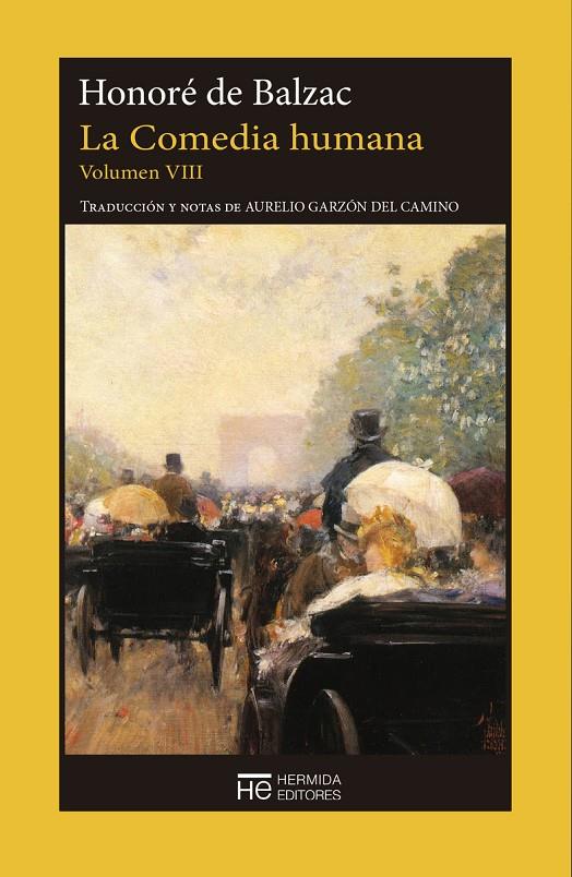 LA COMEDIA HUMANA. VOLUMEN VIII | 9788494937620 | DE BALZAC, HONORÉ | Galatea Llibres | Llibreria online de Reus, Tarragona | Comprar llibres en català i castellà online
