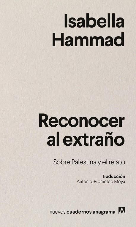 RECONOCER AL EXTRAÑO | 9788433946645 | HAMMAD, ISABELLA | Galatea Llibres | Llibreria online de Reus, Tarragona | Comprar llibres en català i castellà online