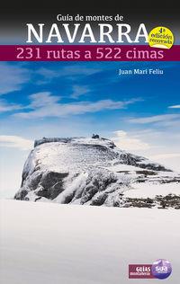 GUIA DE MONTES DE NAVARRA. 231 RUTAS A 522 CIMAS | 9788482167015 | FELIU, JUAN MARI | Galatea Llibres | Librería online de Reus, Tarragona | Comprar libros en catalán y castellano online