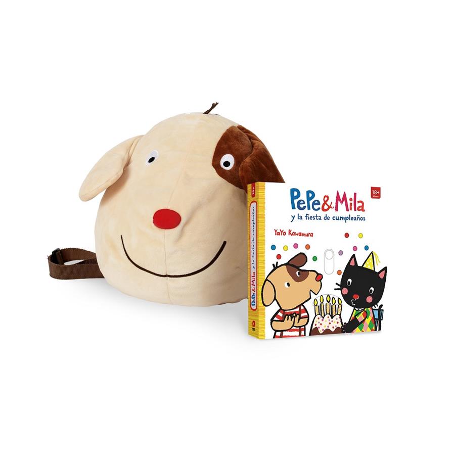 PACK MOCHILA PEP & MILA Y LA FIESTA DE CUMPLEAÑOS | 9788411821711 | KAWAMURA, YAYO | Galatea Llibres | Librería online de Reus, Tarragona | Comprar libros en catalán y castellano online