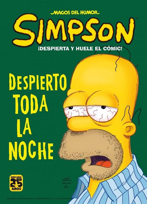 DESPIERTO TODQA LA NOCHE. MAGOS DEL HUMOR SIMPSON 43 | 9788466654418 | Galatea Llibres | Librería online de Reus, Tarragona | Comprar libros en catalán y castellano online