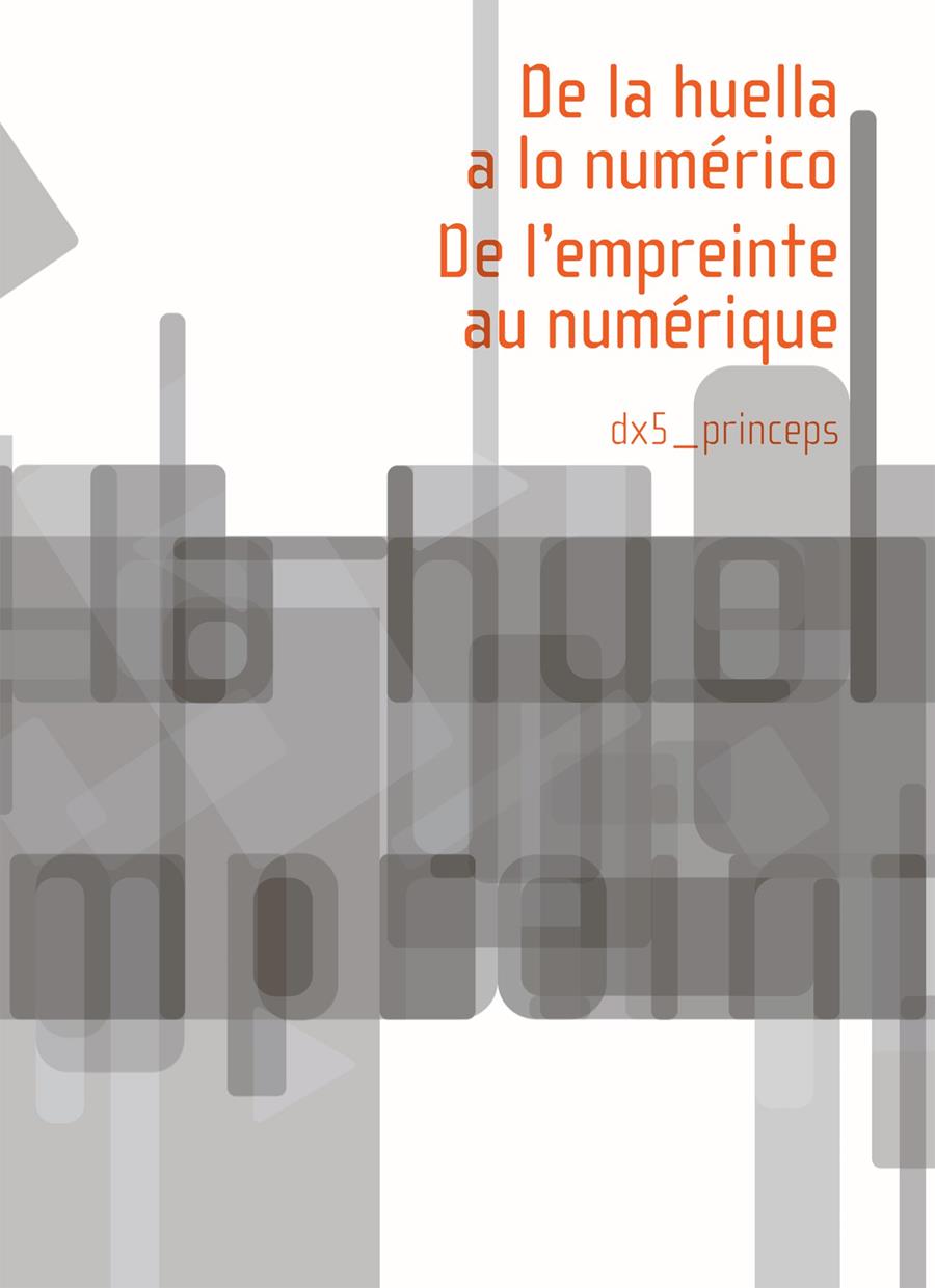 DE LA HUELLA A LO NUMÉRICO | 9788415097839 | VV.AA | Galatea Llibres | Llibreria online de Reus, Tarragona | Comprar llibres en català i castellà online