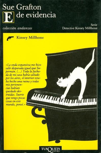 E DE EVIDENCIA | 9788483109076 | GRAFTON, SUE | Galatea Llibres | Llibreria online de Reus, Tarragona | Comprar llibres en català i castellà online