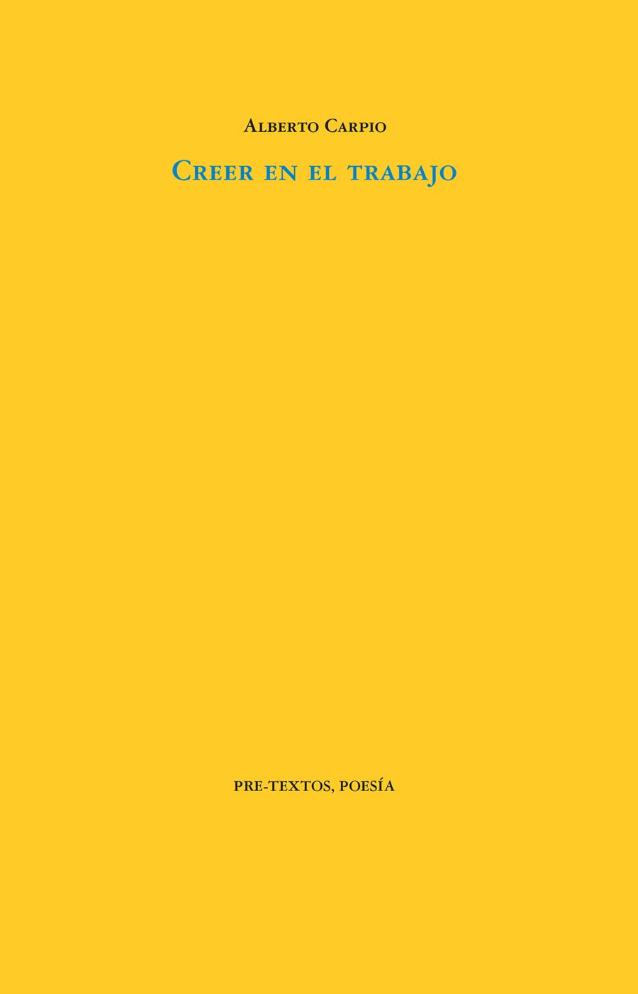 CREER EN EL TRABAJO | 9788418935855 | CARPIO, ALBERTO | Galatea Llibres | Librería online de Reus, Tarragona | Comprar libros en catalán y castellano online