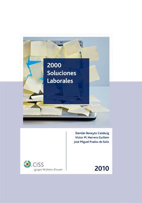 2000 SOLUCIONES LABORALES | 9788482359496 | BENEYTO, DAMIAN | Galatea Llibres | Librería online de Reus, Tarragona | Comprar libros en catalán y castellano online