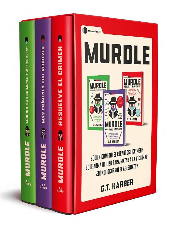 ESTUCHE MURDLE: VOL. 1 + VOL. 2 + VOL. 3 | 9791388279348 | KARBER, G. T. | Galatea Llibres | Llibreria online de Reus, Tarragona | Comprar llibres en català i castellà online