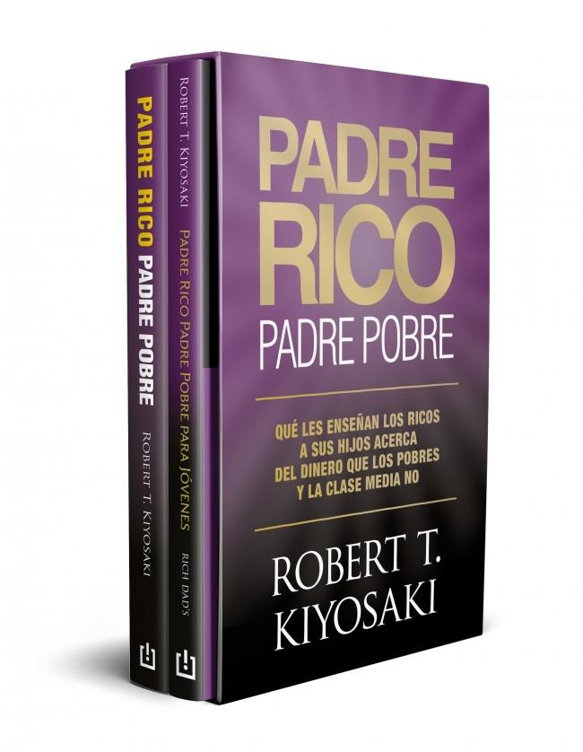 ESTUCHE PADRE RICO, PADRE POBRE (CONTIENE: PADRE RICO, PADRE POBRE | PADRE RICO, | 9788466375047 | KIYOSAKI, ROBERT T. | Galatea Llibres | Llibreria online de Reus, Tarragona | Comprar llibres en català i castellà online