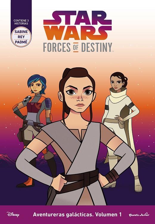 STAR WARS. FORCES OF DESTINY. AVENTURERAS GALáCTICAS. VOLUMEN 1 | 9788408178767 | STAR WARS | Galatea Llibres | Llibreria online de Reus, Tarragona | Comprar llibres en català i castellà online