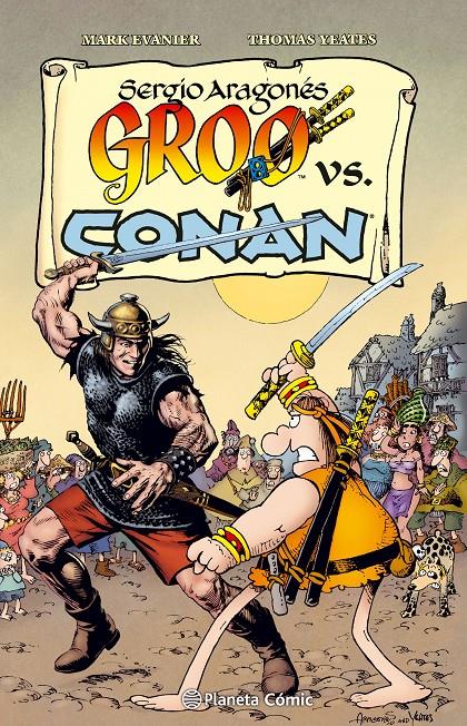GROO VS CONAN | 9788416401055 | ARAGONES, SERGIO | Galatea Llibres | Librería online de Reus, Tarragona | Comprar libros en catalán y castellano online