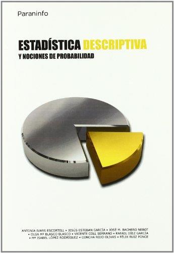 ESTADISTICA DESCRIPTIVA Y NOCIONES DE PROBABILIDAD | 9788497323741 | Galatea Llibres | Librería online de Reus, Tarragona | Comprar libros en catalán y castellano online