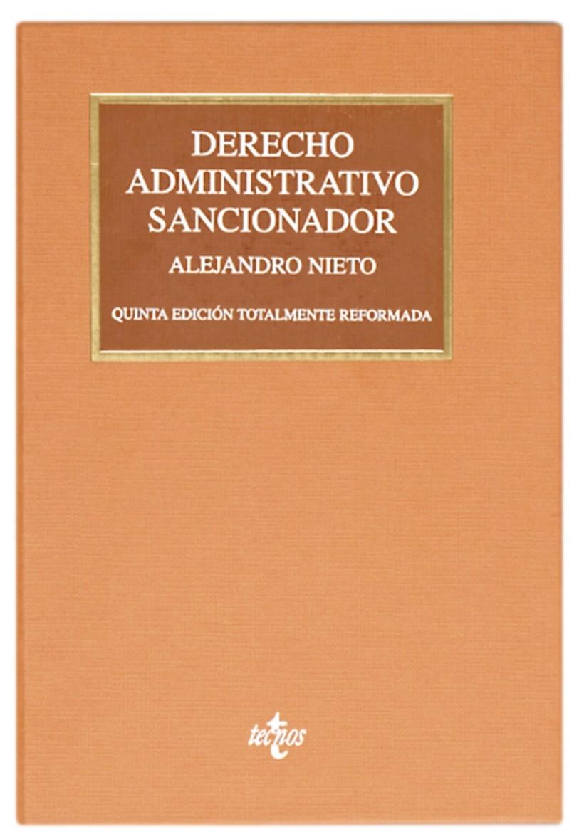 DERECHO ADMINISTRATIVO SANCIONADOR | 9788430954766 | NIETO, ALEJANDRO | Galatea Llibres | Llibreria online de Reus, Tarragona | Comprar llibres en català i castellà online