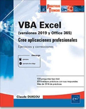 VBA EXCEL (VERSIÓNES 2019 Y OFFICE 365) | 9782409023606 | DUIGOU, CLAUDE | Galatea Llibres | Librería online de Reus, Tarragona | Comprar libros en catalán y castellano online