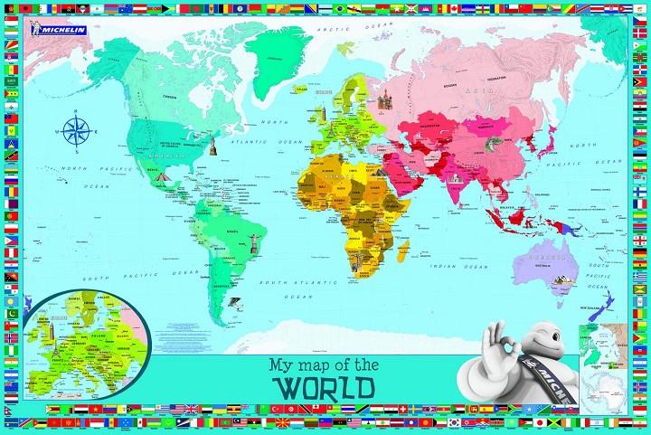 MY MAP OF THE WORLD | 9782067194014 | VARIOS AUTORES | Galatea Llibres | Librería online de Reus, Tarragona | Comprar libros en catalán y castellano online