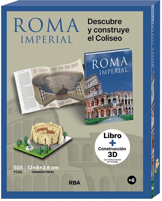 ROMA IMPERIAL + MAQUETA COLISEO | 9788411329903 | Galatea Llibres | Librería online de Reus, Tarragona | Comprar libros en catalán y castellano online