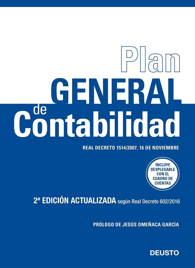 PLAN GENERAL DE CONTABILIDAD (2017) | 9788423428038 | Galatea Llibres | Librería online de Reus, Tarragona | Comprar libros en catalán y castellano online