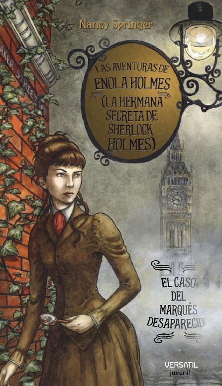 AVENTURAS DE ENOLA HOLMES, LAS: CASO DEL MARQUES DESAPARECIDO | 9788493720674 | SPRINGER, NANCY | Galatea Llibres | Librería online de Reus, Tarragona | Comprar libros en catalán y castellano online