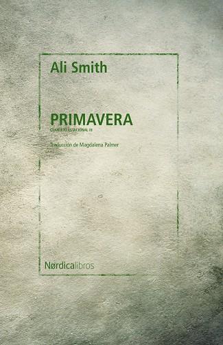 PRIMAVERA | 9788418451676 | SMITH, ALI | Galatea Llibres | Llibreria online de Reus, Tarragona | Comprar llibres en català i castellà online