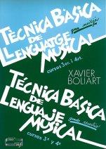 TÉCNICA BÁSICA DE LENGUAJE MUSICAL GRADO MEDIO 3-4 | 9788496753990 | BOLIART, XAVIER | Galatea Llibres | Llibreria online de Reus, Tarragona | Comprar llibres en català i castellà online