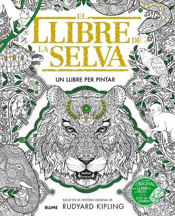 EL LLIBRE DE LA SELVA. UN LLIBRE PER PINTAR | 9788498019063 | Galatea Llibres | Librería online de Reus, Tarragona | Comprar libros en catalán y castellano online