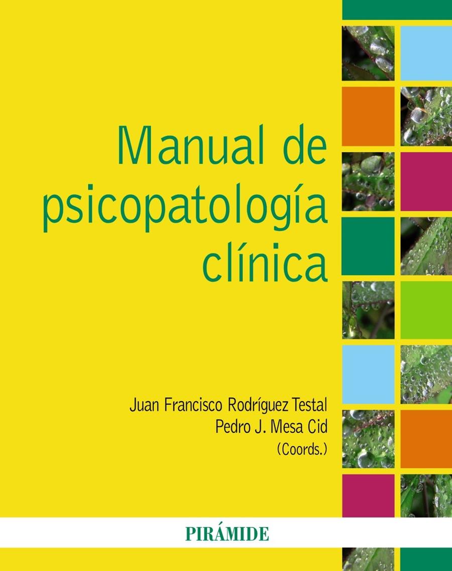 MANUAL DE PSICOPATOLOGÍA CLÍNICA | 9788436823424 | MESA CID, PEDRO J./RODRÍGUEZ TESTAL, JUAN F. | Galatea Llibres | Librería online de Reus, Tarragona | Comprar libros en catalán y castellano online