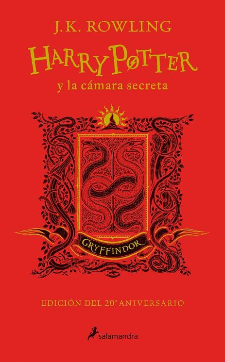 HARRY POTTER Y LA CÁMARA SECRETA. GRYFFINDOR ROJO | 9788498389715 | ROWLING, J. K. | Galatea Llibres | Librería online de Reus, Tarragona | Comprar libros en catalán y castellano online