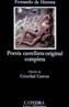 POESIA CASTELLANA ORIGINAL COMPLETA | 9788437605098 | HERRERA, FERNANDO de (Ed.) | Galatea Llibres | Librería online de Reus, Tarragona | Comprar libros en catalán y castellano online