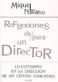 REFLEXIONES DE/ PARA UN DIRECTOR | 9788427714083 | NAVARRO, MIQUEL | Galatea Llibres | Librería online de Reus, Tarragona | Comprar libros en catalán y castellano online