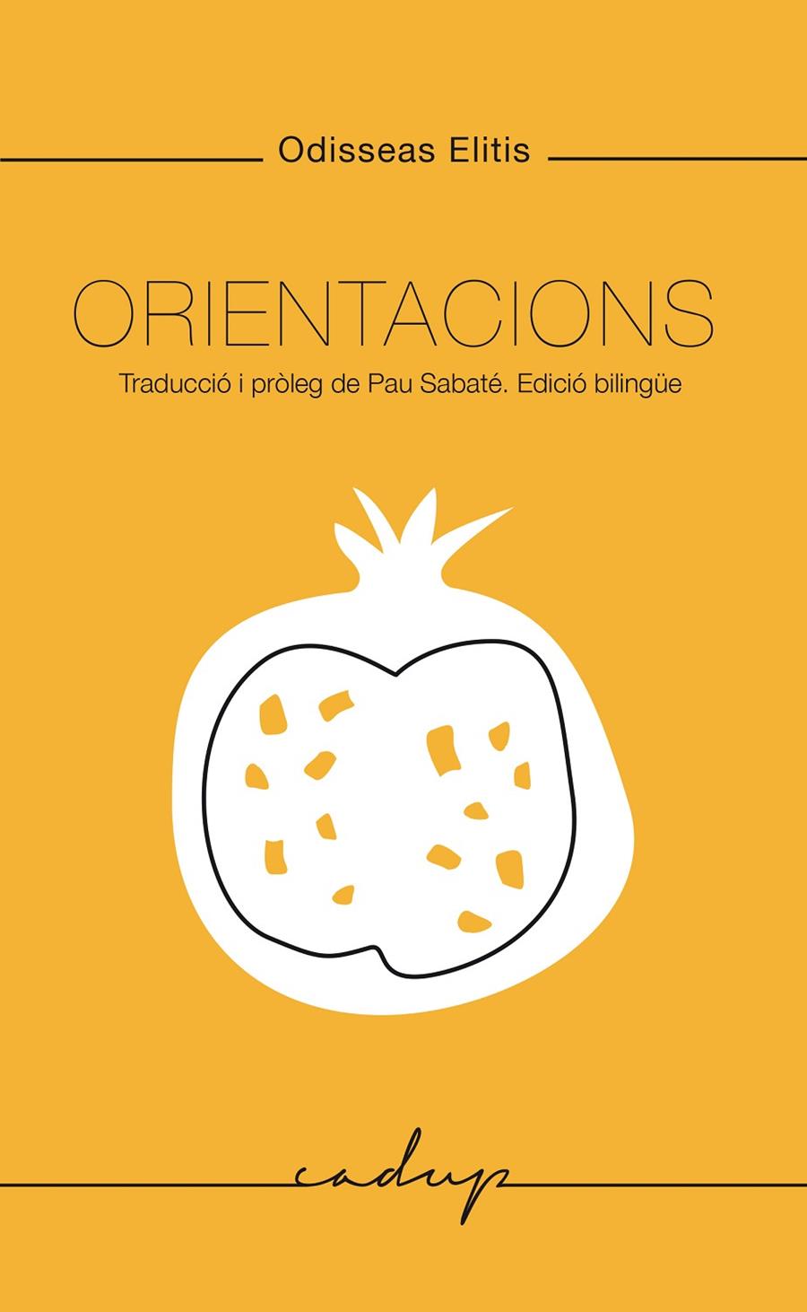 ORIENTACIONS | 9788412455717 | ELITIS, ODISSEAS | Galatea Llibres | Librería online de Reus, Tarragona | Comprar libros en catalán y castellano online
