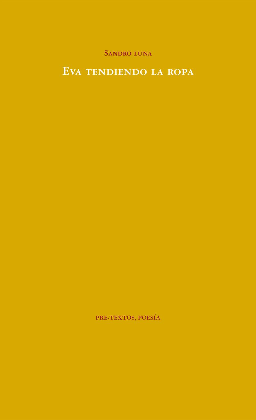 EVA TENDIENDO LA ROPA | 9788415894896 | LUNA IBARRA, SANDRO | Galatea Llibres | Librería online de Reus, Tarragona | Comprar libros en catalán y castellano online