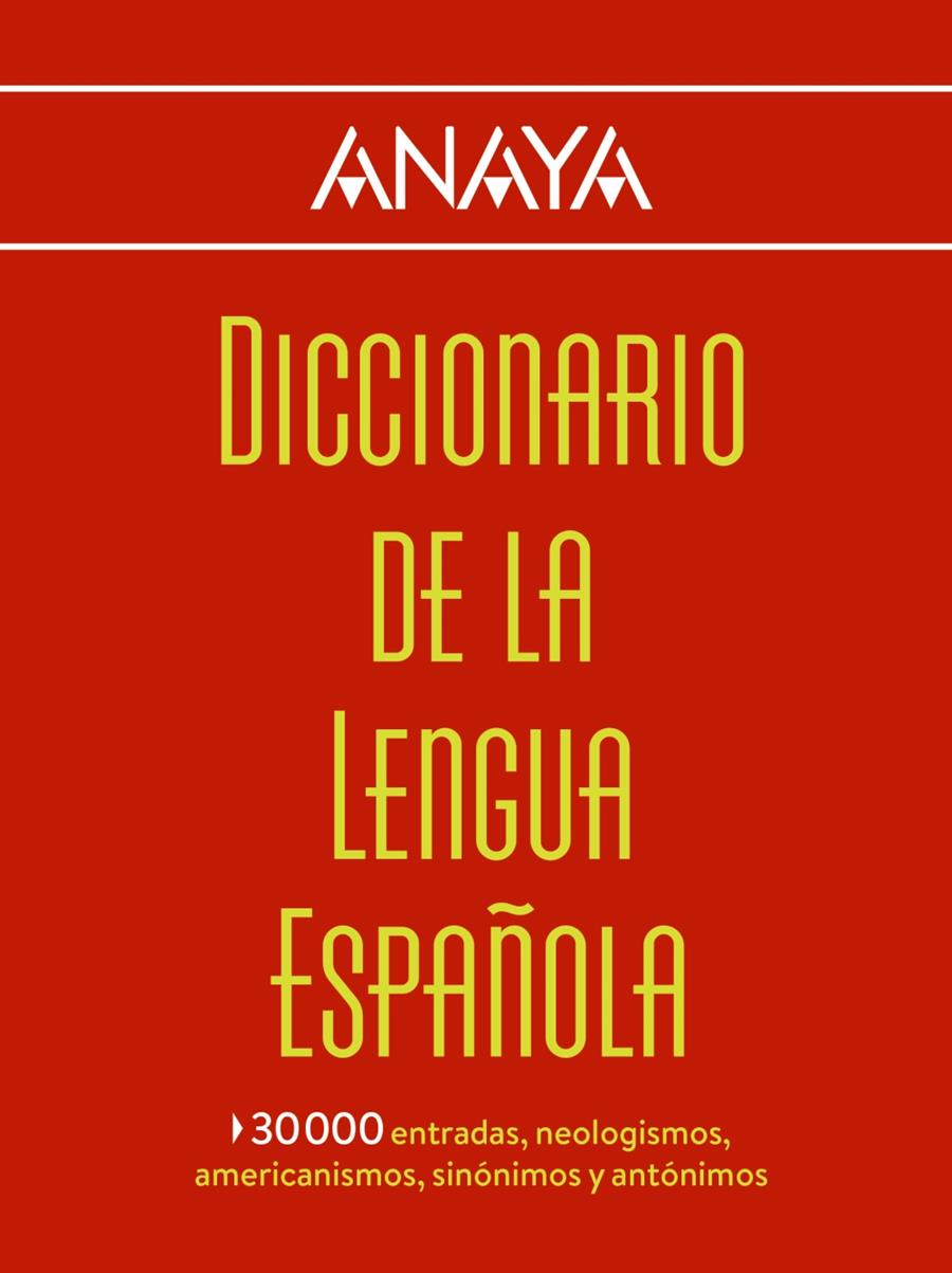 DICCIONARIO ANAYA DE LA LENGUA | 9788499742007 | Galatea Llibres | Librería online de Reus, Tarragona | Comprar libros en catalán y castellano online