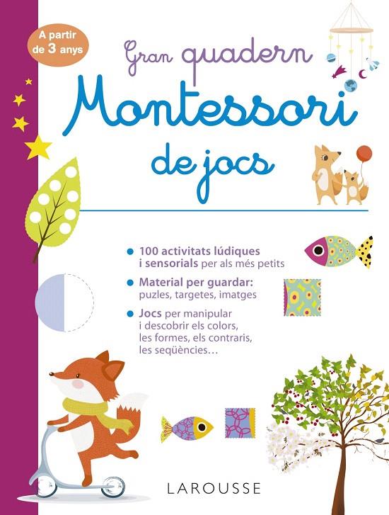 GRAN QUADERN MONTESSORI DE JOCS | 9788418473241 | Galatea Llibres | Llibreria online de Reus, Tarragona | Comprar llibres en català i castellà online