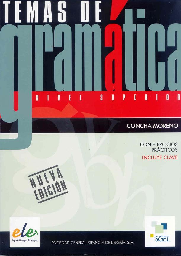 TEMAS DE GRAMATICA NUEVA EDICION | 9788497784290 | MORENO, CONCHA | Galatea Llibres | Librería online de Reus, Tarragona | Comprar libros en catalán y castellano online