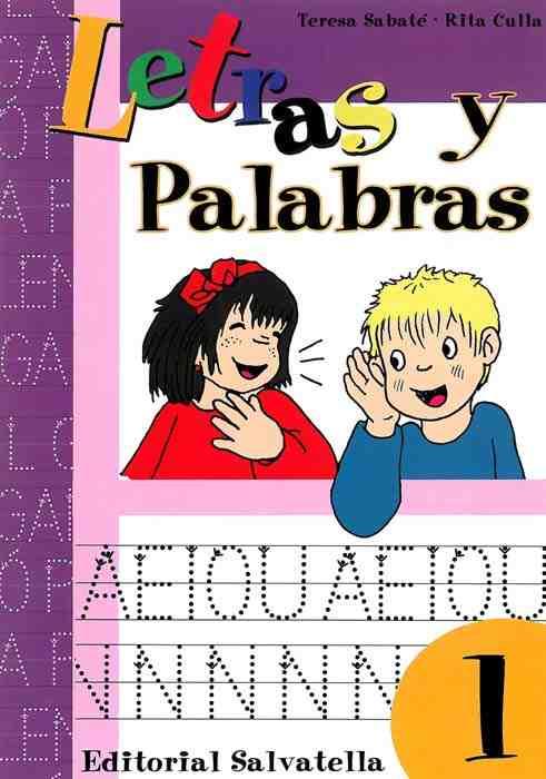 LETRAS Y PALABRAS 1 | 9788484123514 | SABATÉ RODIÉ, TERESA | Galatea Llibres | Librería online de Reus, Tarragona | Comprar libros en catalán y castellano online