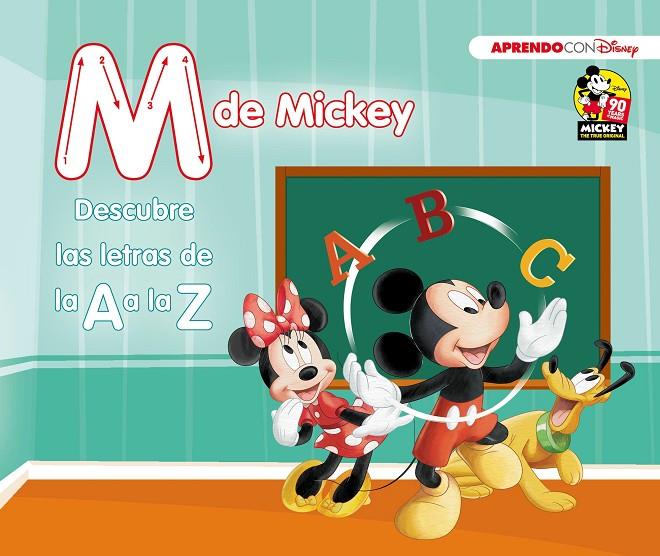 M DE MICKEY. DESCUBRE LAS LETRAS DE LA A A LA Z | 9788416931910 | Galatea Llibres | Librería online de Reus, Tarragona | Comprar libros en catalán y castellano online