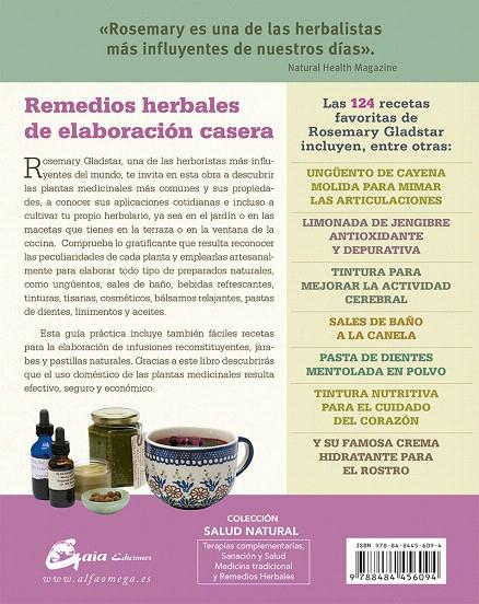 PLANTAS MEDICINALES | 9788484456094 | GLADSTAR, ROSEMARY | Galatea Llibres | Llibreria online de Reus, Tarragona | Comprar llibres en català i castellà online