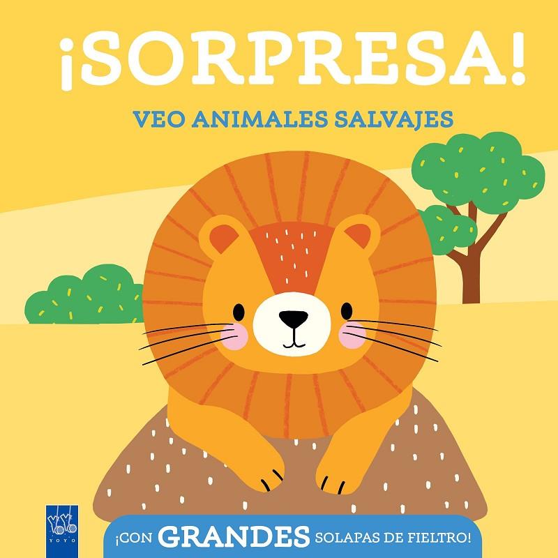 SORPRESA! VEO ANIMALES SALVAJES | 9788408296812 | Galatea Llibres | Llibreria online de Reus, Tarragona | Comprar llibres en català i castellà online