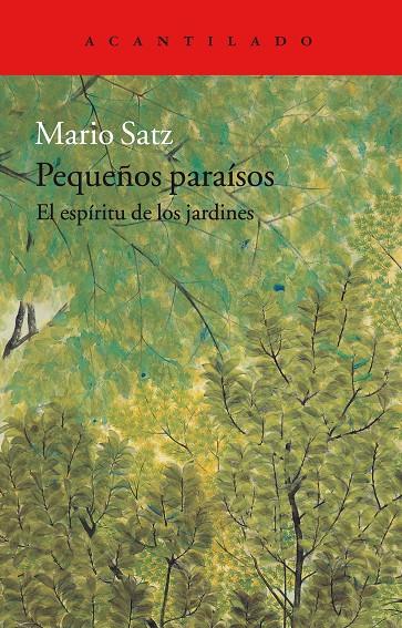 PEQUEÑOS PARAÍSOS | 9788416748457 | SATZ, MARIO | Galatea Llibres | Librería online de Reus, Tarragona | Comprar libros en catalán y castellano online