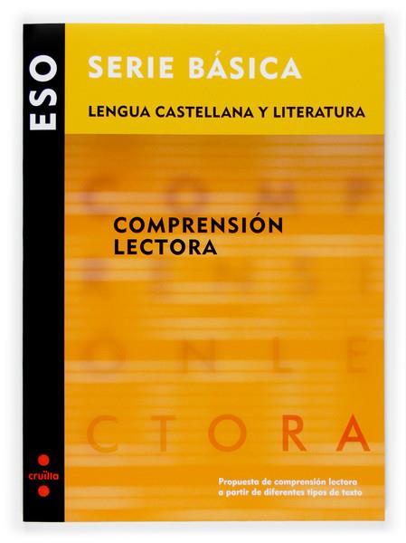 COMPRENSION LECTORA LENGUA CASTELLANA | 9788466116930 | BENGOECHEA, ÁNGELES/SÁNCHEZ SALAS, FRANCISCO J. | Galatea Llibres | Llibreria online de Reus, Tarragona | Comprar llibres en català i castellà online