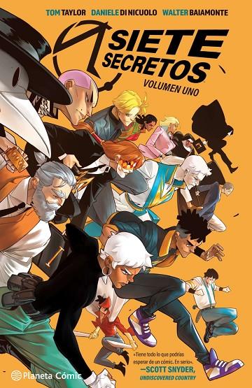 SIETE SECRETOS 1 | 9788411120333 | TAYLOR, TOM/NICUOLO, DANIELE DI | Galatea Llibres | Librería online de Reus, Tarragona | Comprar libros en catalán y castellano online