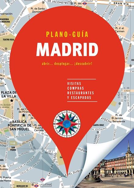 MADRID (PLANO-GUÍA 2019) | 9788466664912 | Galatea Llibres | Librería online de Reus, Tarragona | Comprar libros en catalán y castellano online