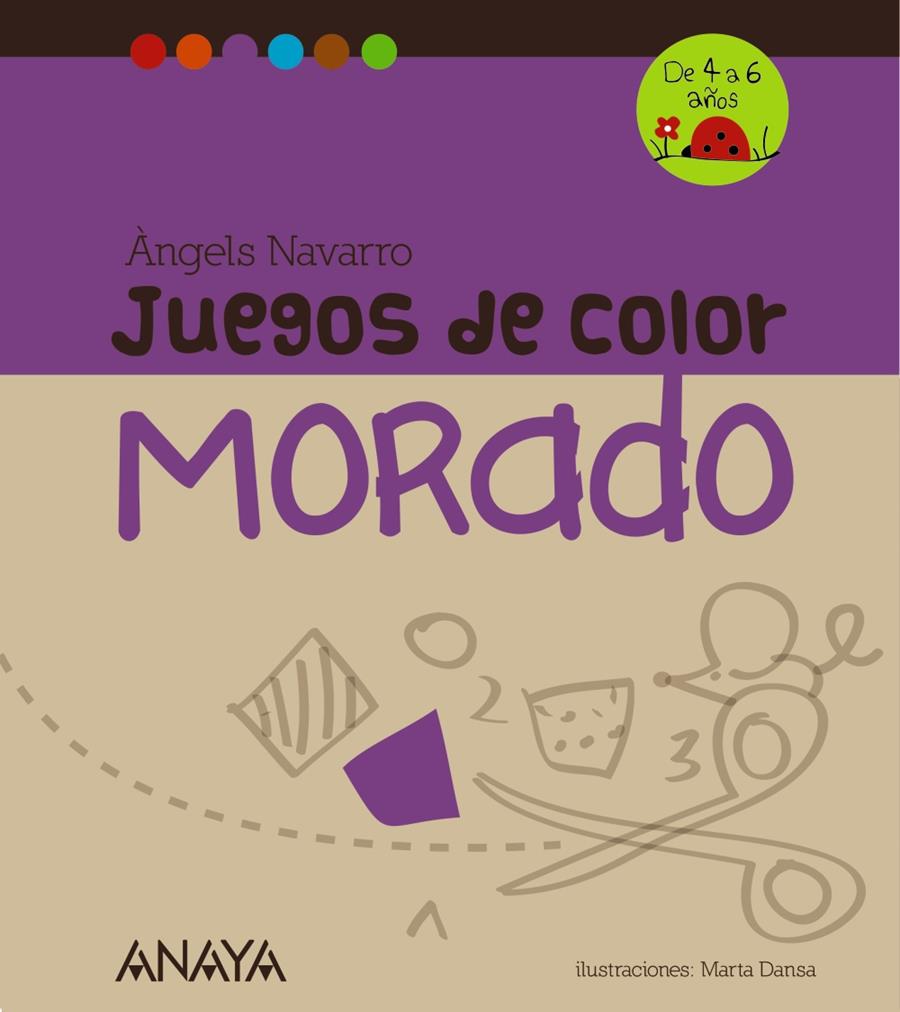 JUEGOS DE COLOR MORADO | 9788467840247 | NAVARRO, ÀNGELS | Galatea Llibres | Librería online de Reus, Tarragona | Comprar libros en catalán y castellano online
