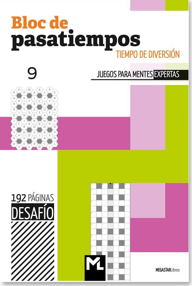 BLOC DE PASATIEMPOS 9 | 9789493361317 | Galatea Llibres | Llibreria online de Reus, Tarragona | Comprar llibres en català i castellà online