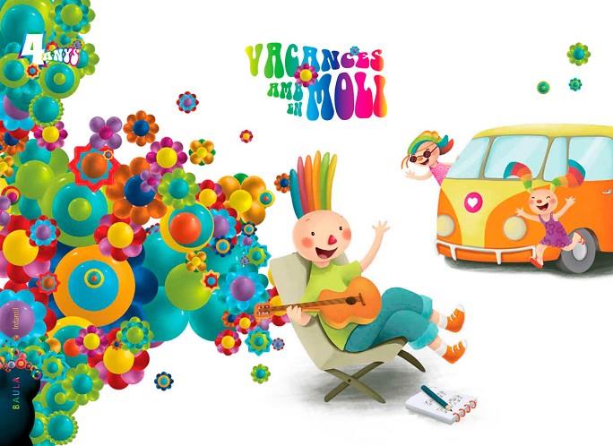 VACANCES AMB EN MOLI 4 ANYS INFANTIL | 9788447946778 | CORRALES PERAL, MANUELA/CORRALES PERAL, ROSA Mª/IGLESIAS IGLESIAS, ROSA Mª/SÁNCHEZ CORDERO, Mª TERES | Galatea Llibres | Librería online de Reus, Tarragona | Comprar libros en catalán y castellano online